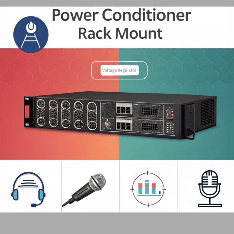 Power conditioner rack mount