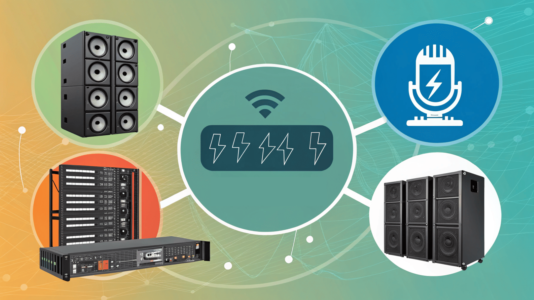 Power conditioner rack mount for audio studio