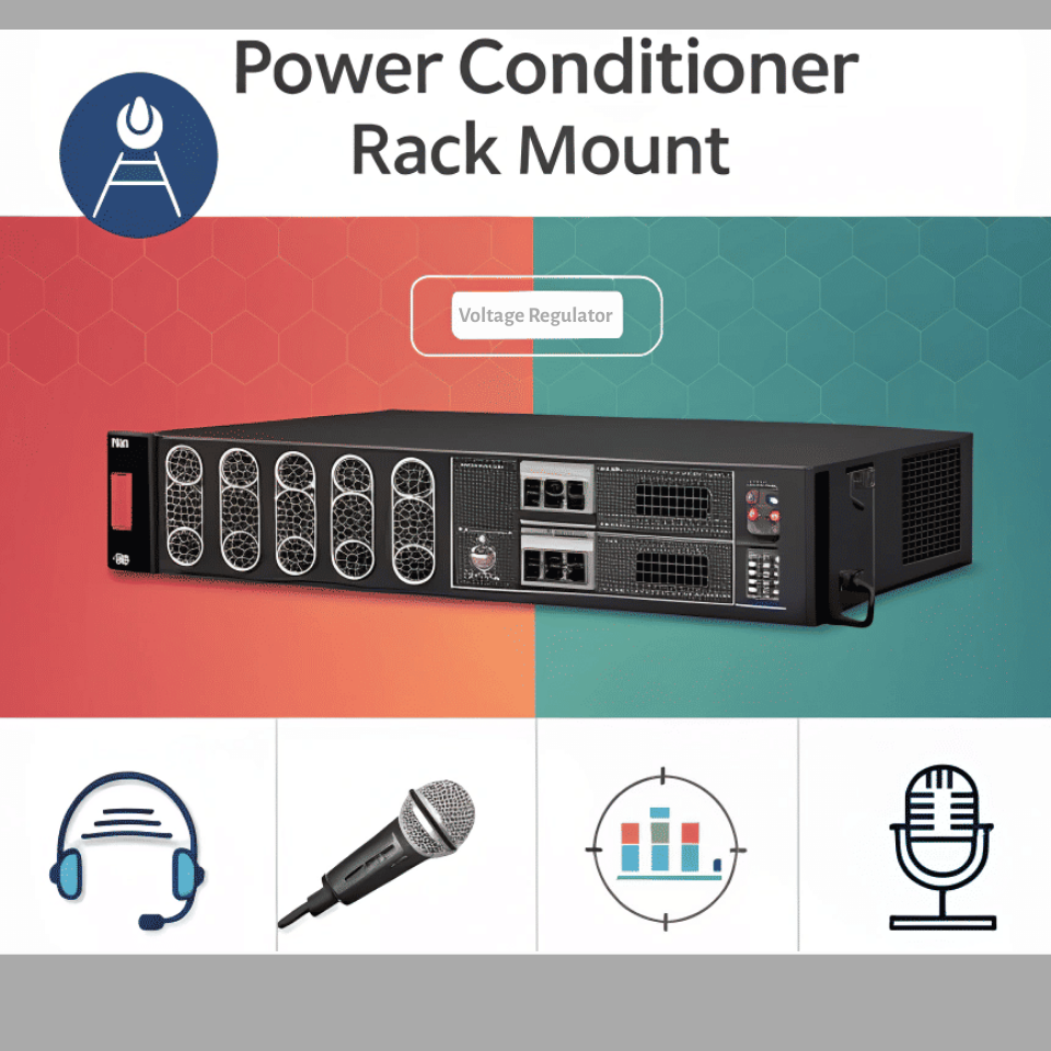 Power conditioner rack mount