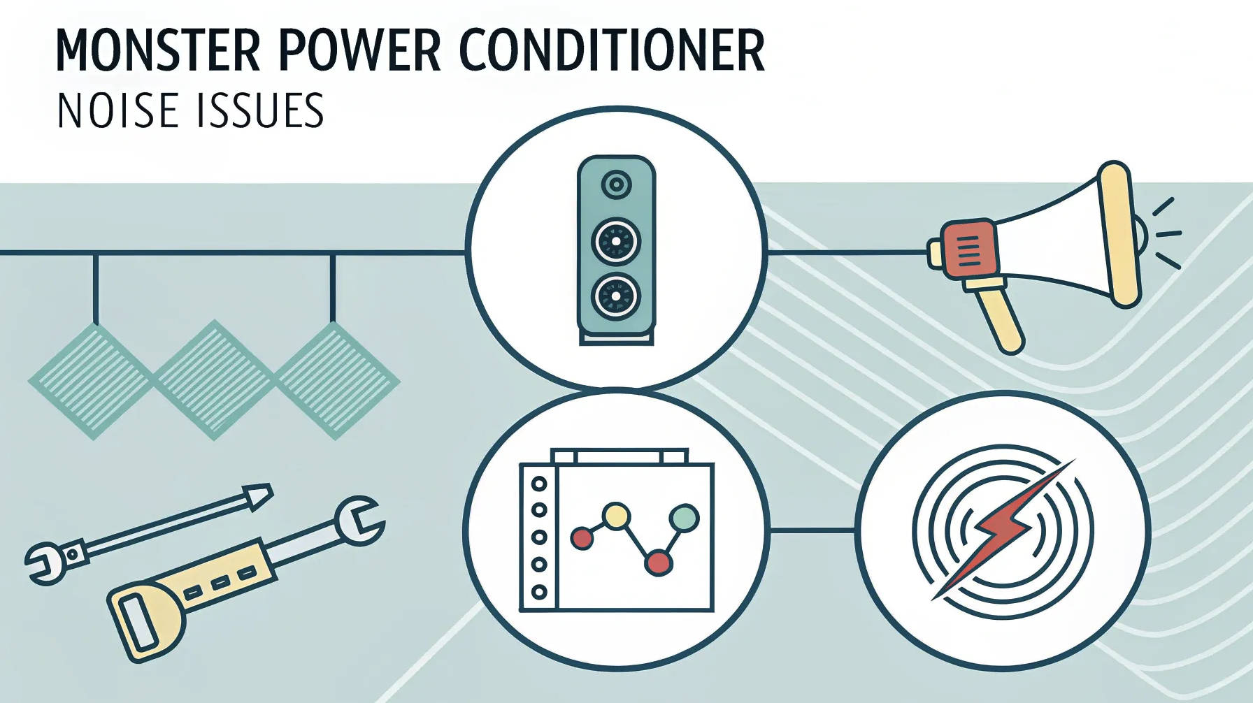 Monster power conditioner noise issues
