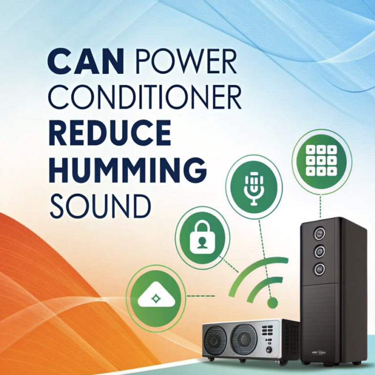 Does a power conditioner eliminate hum