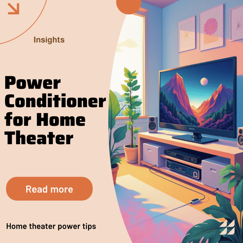 Power conditioner for home theater