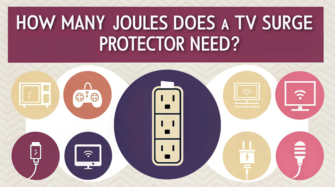 How many joules does tv surge protector need