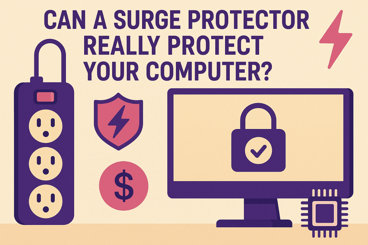 Can a surge protector really protect your computer