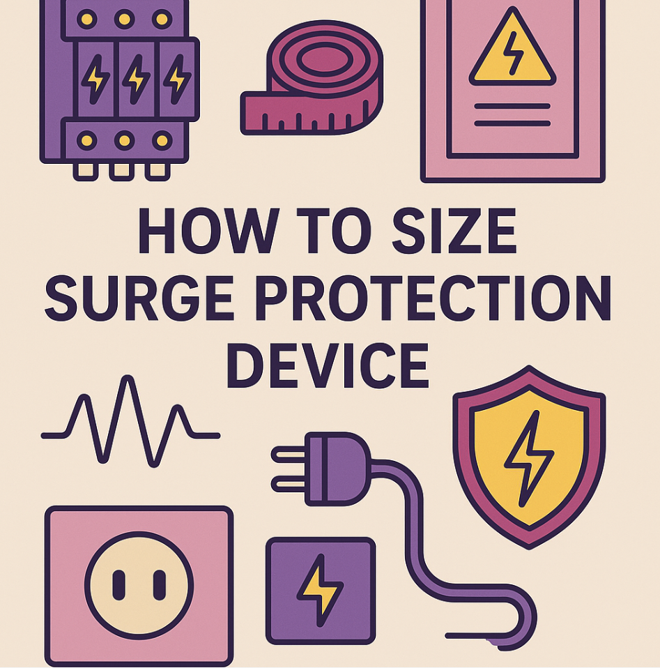 How to size surge protection device