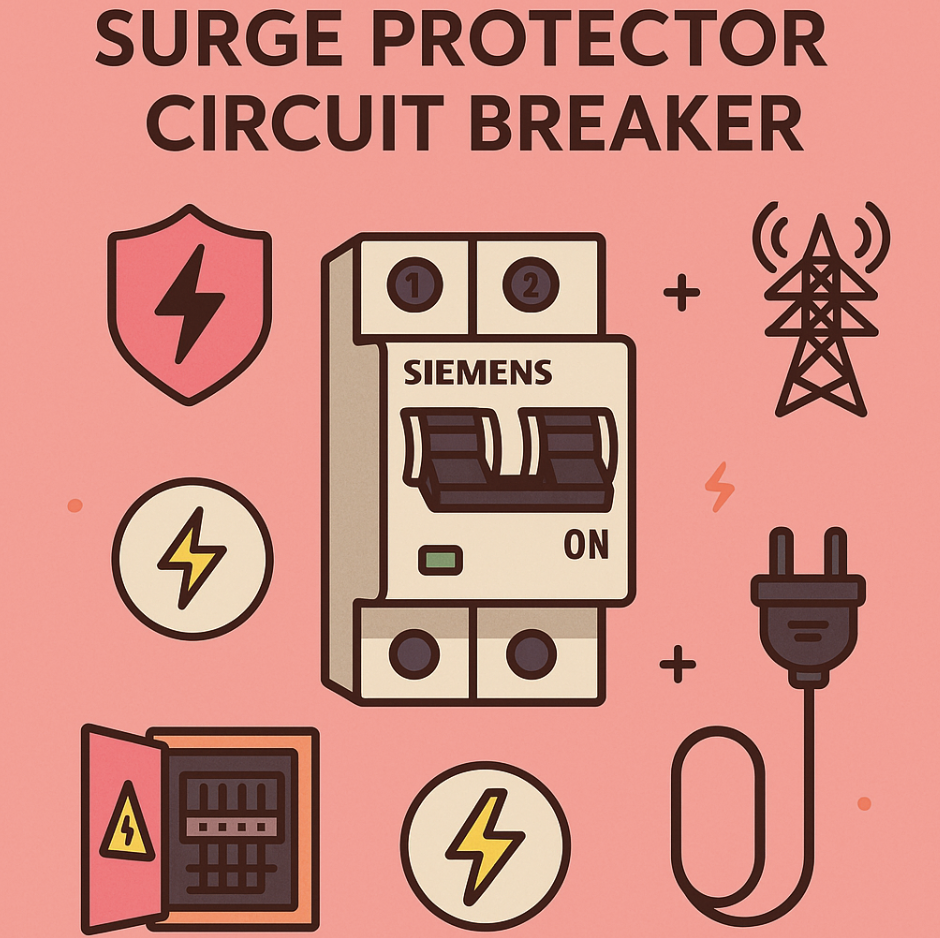 Siemens surge protector circuit breaker