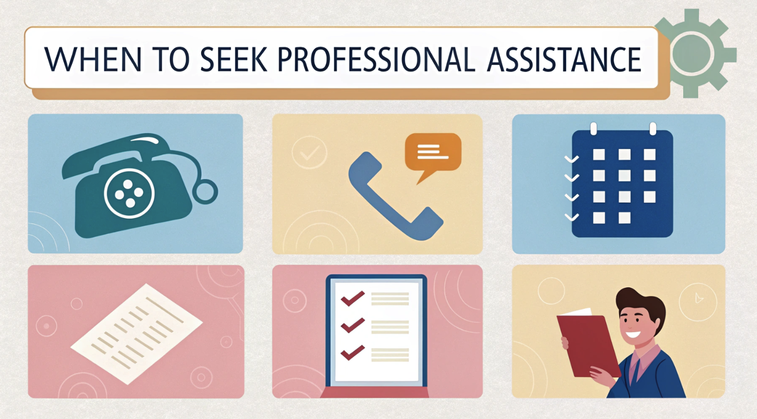 When to seek professional assistance