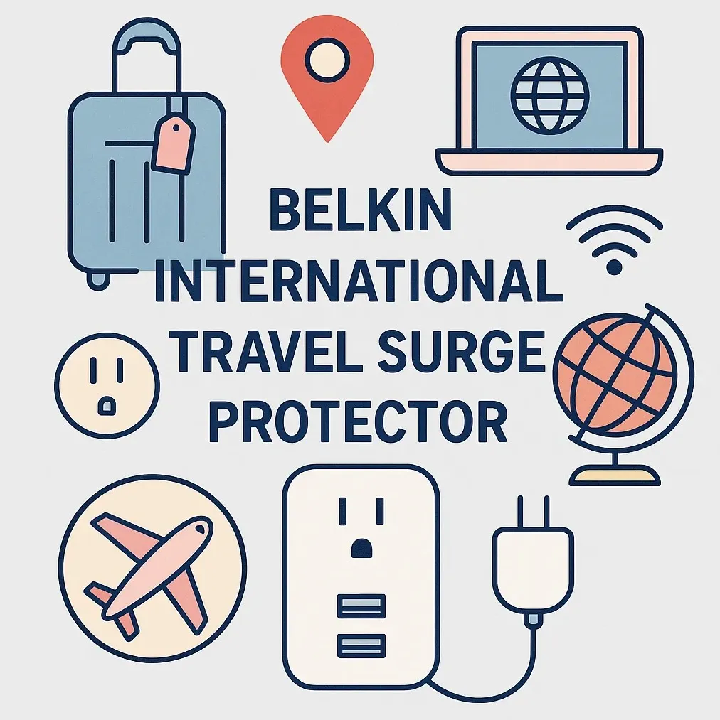 Belkin international travel surge protector