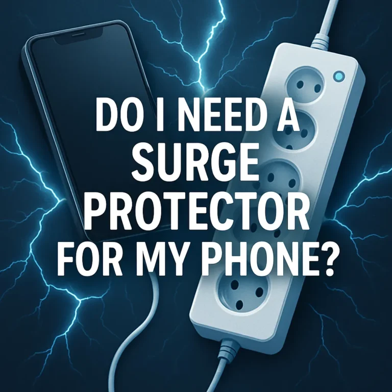 Do I Need a Surge Protector for My Phone