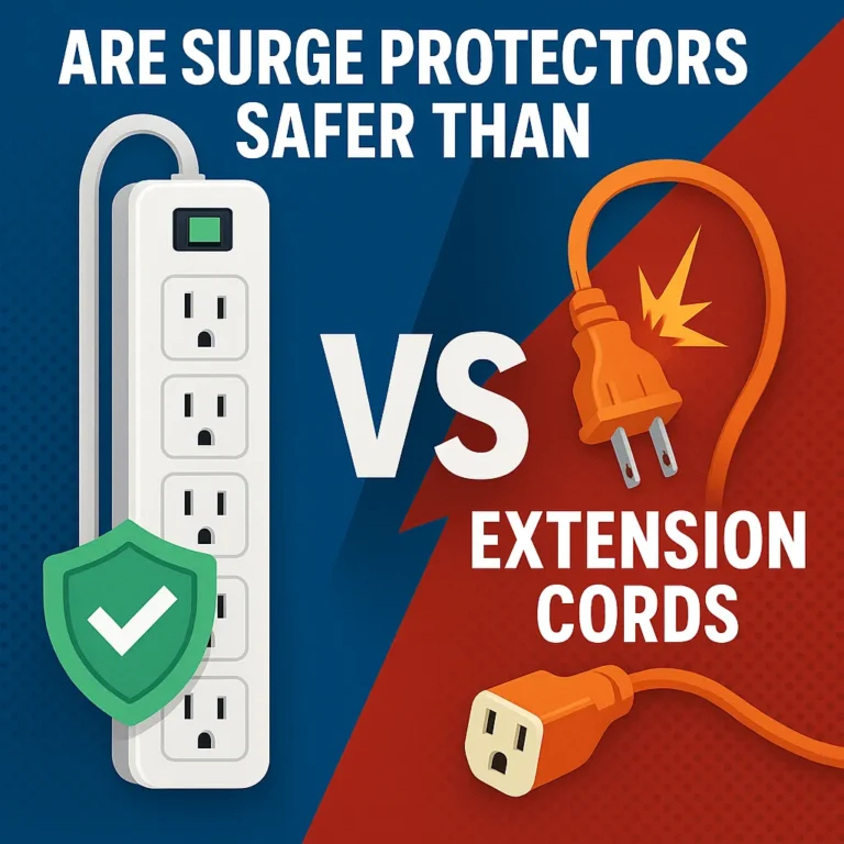 Are Surge Protectors Safer Than Extension Cords