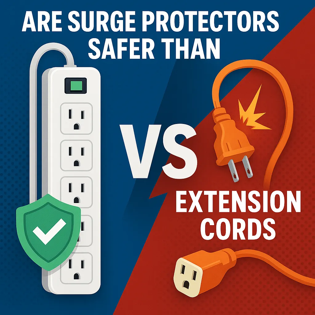 Are Surge Protectors Safer Than Extension Cords