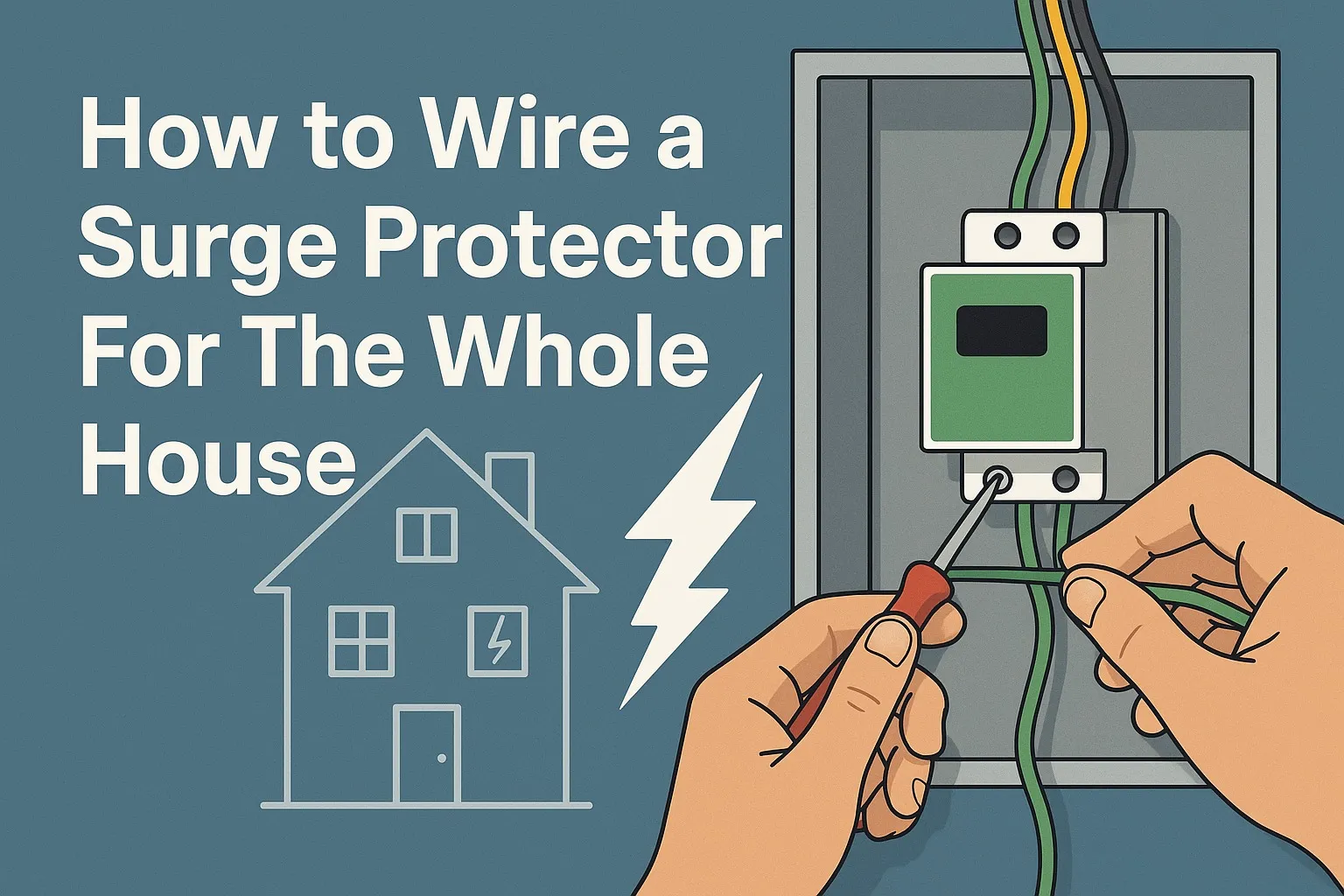 How to Wire a Surge Protector For The Whole House
