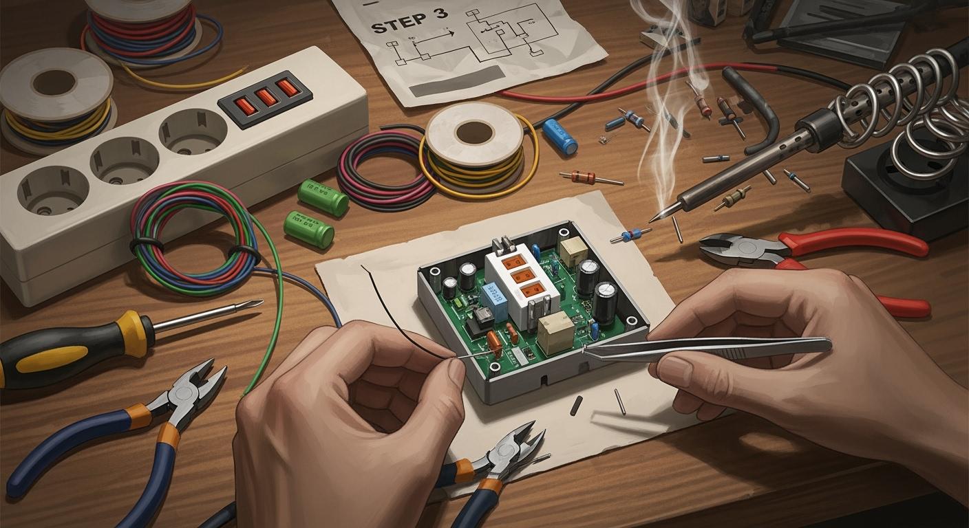 Stepwise Tutorial for Making a Surge Protector Yourself