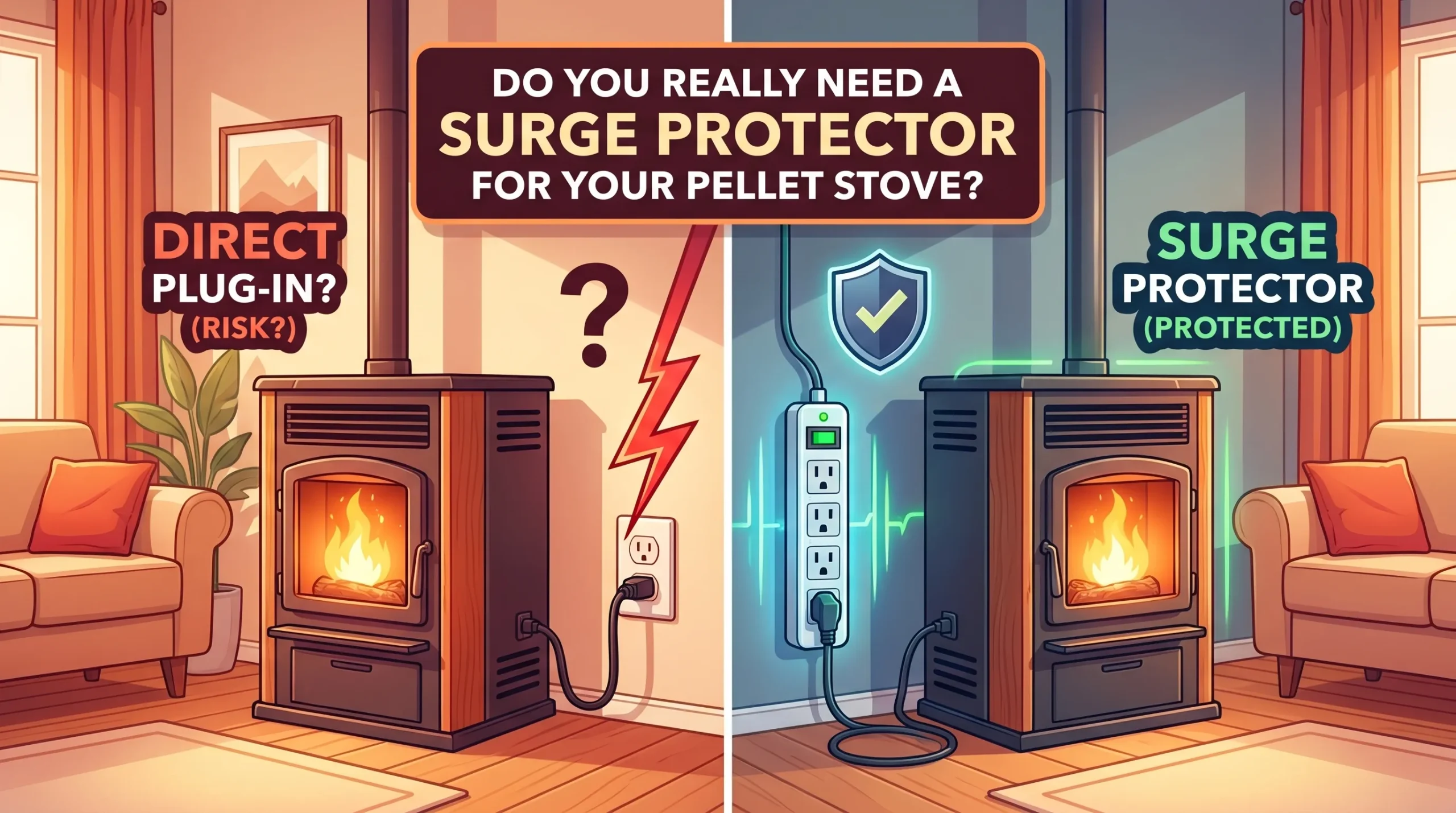 Do You Really Need a Surge Protector for Your Pellet Stove