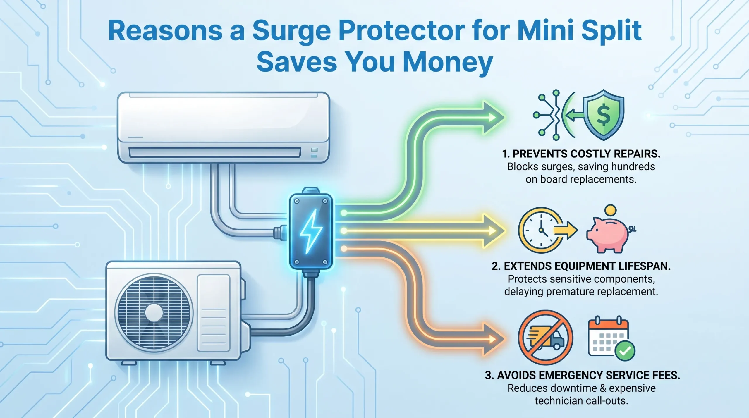 Reasons a Surge Protector for Mini Split Saves You Money