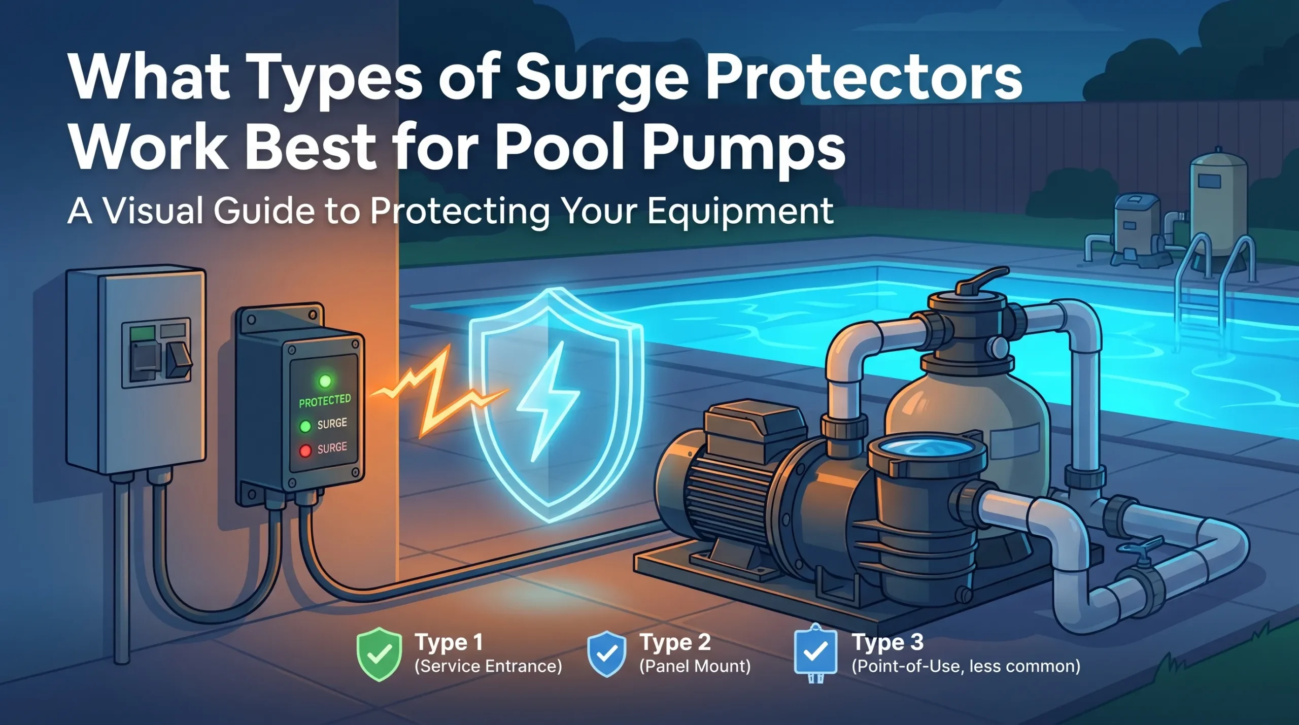 What Types of Surge Protectors Work Best for Pool Pumps