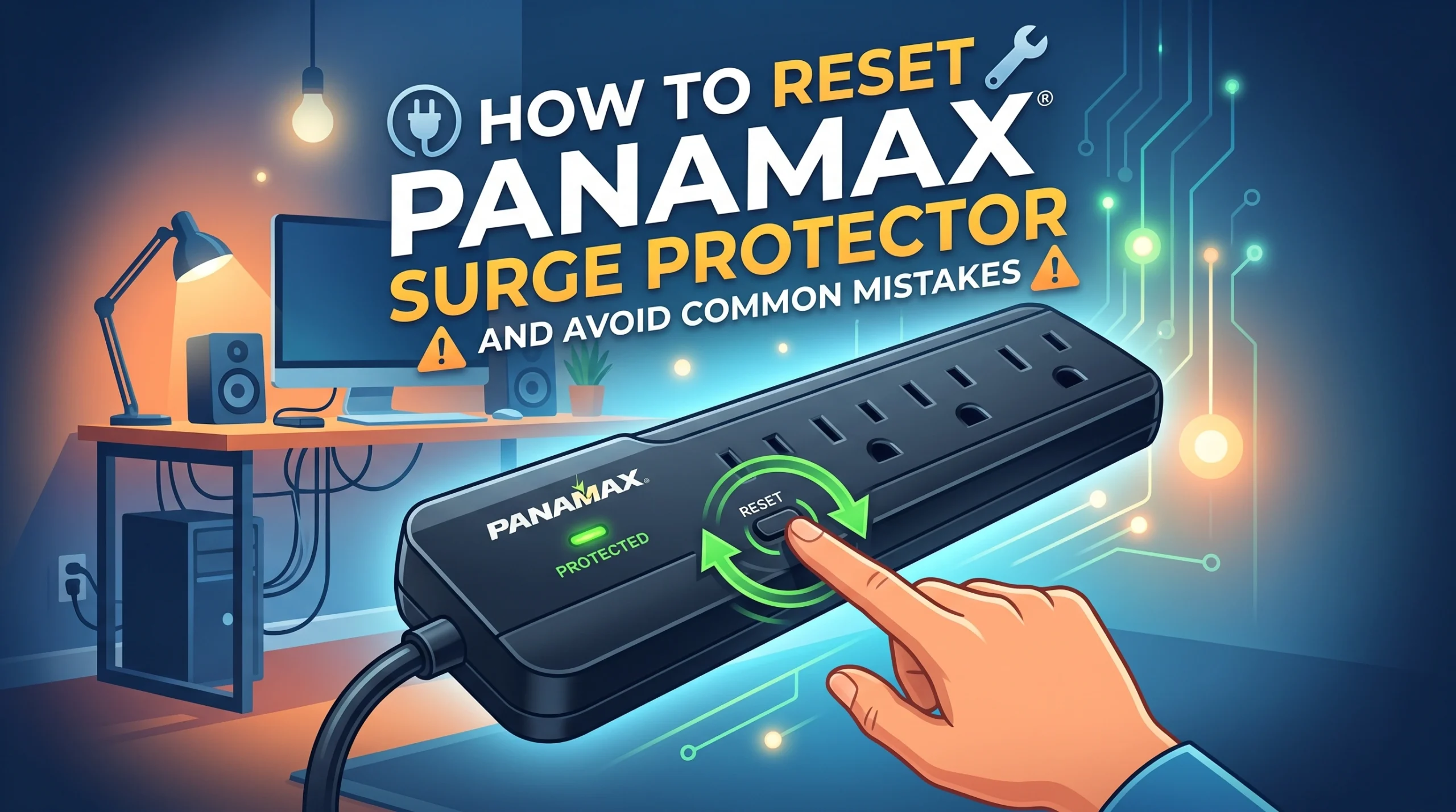 How to Reset Panamax Surge Protector and Avoid Common Mistakes