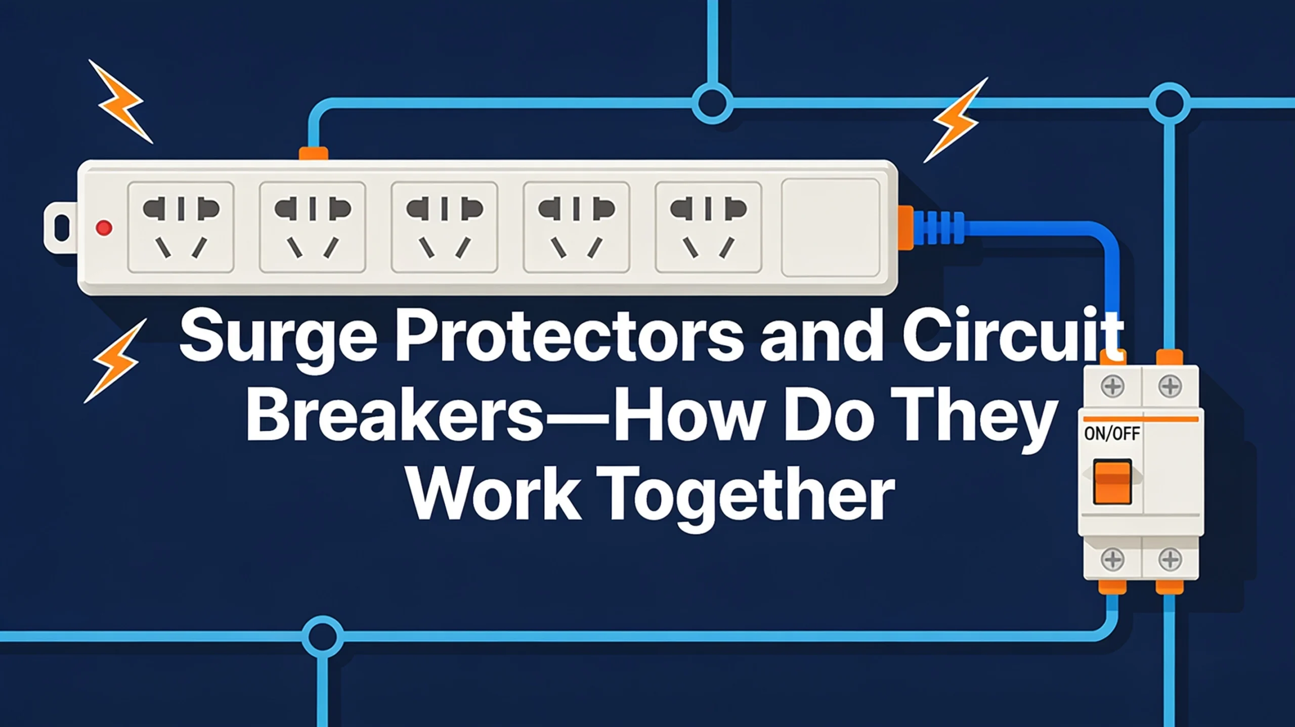 Surge Protectors and Circuit Breakers—How Do They Work Together