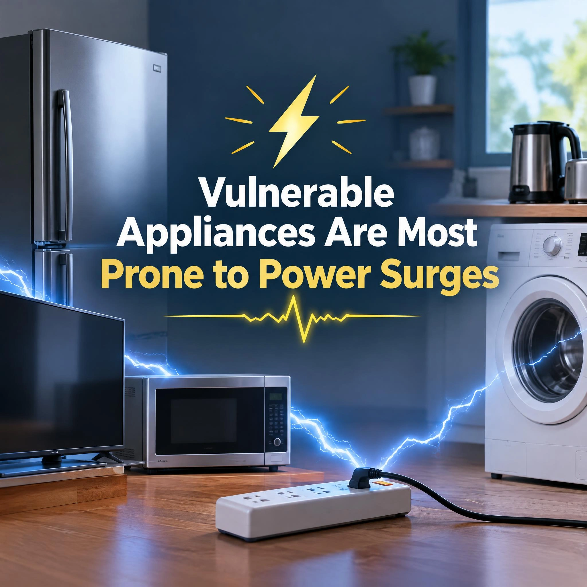 Vulnerable Appliances Most Prone to Power Surges