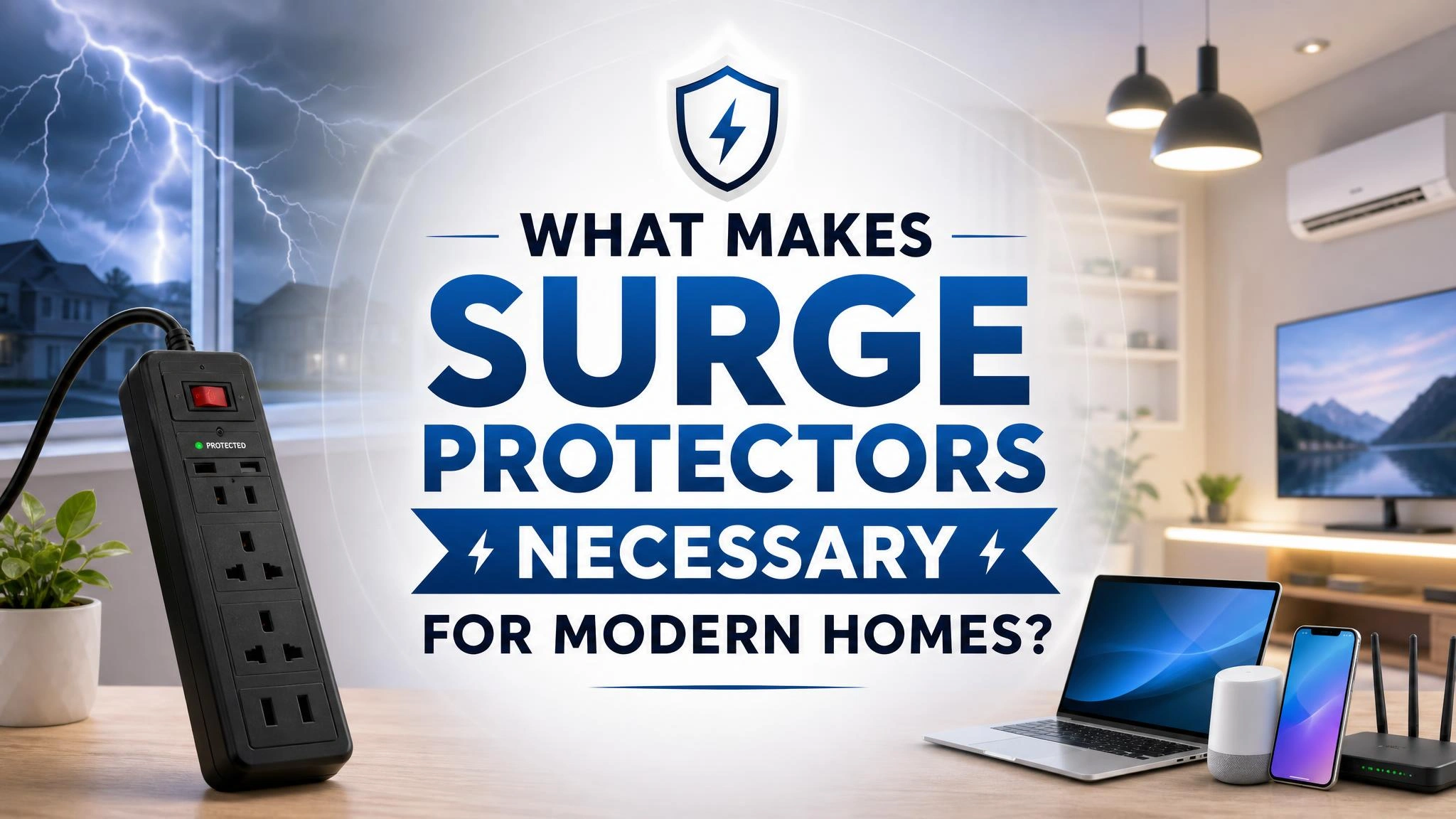 What Makes Surge Protectors Necessary for Modern Homes