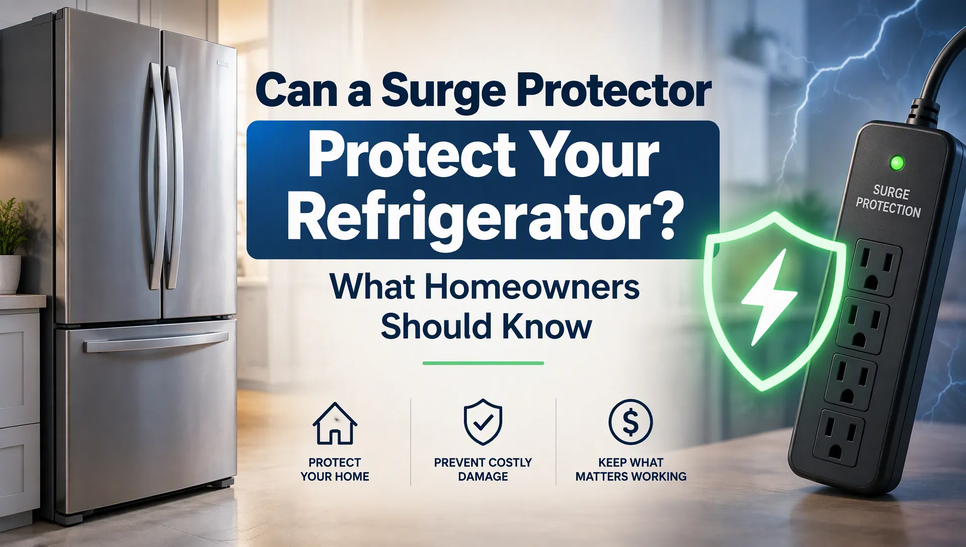 Can a Surge Protector Protect Your Refrigerator