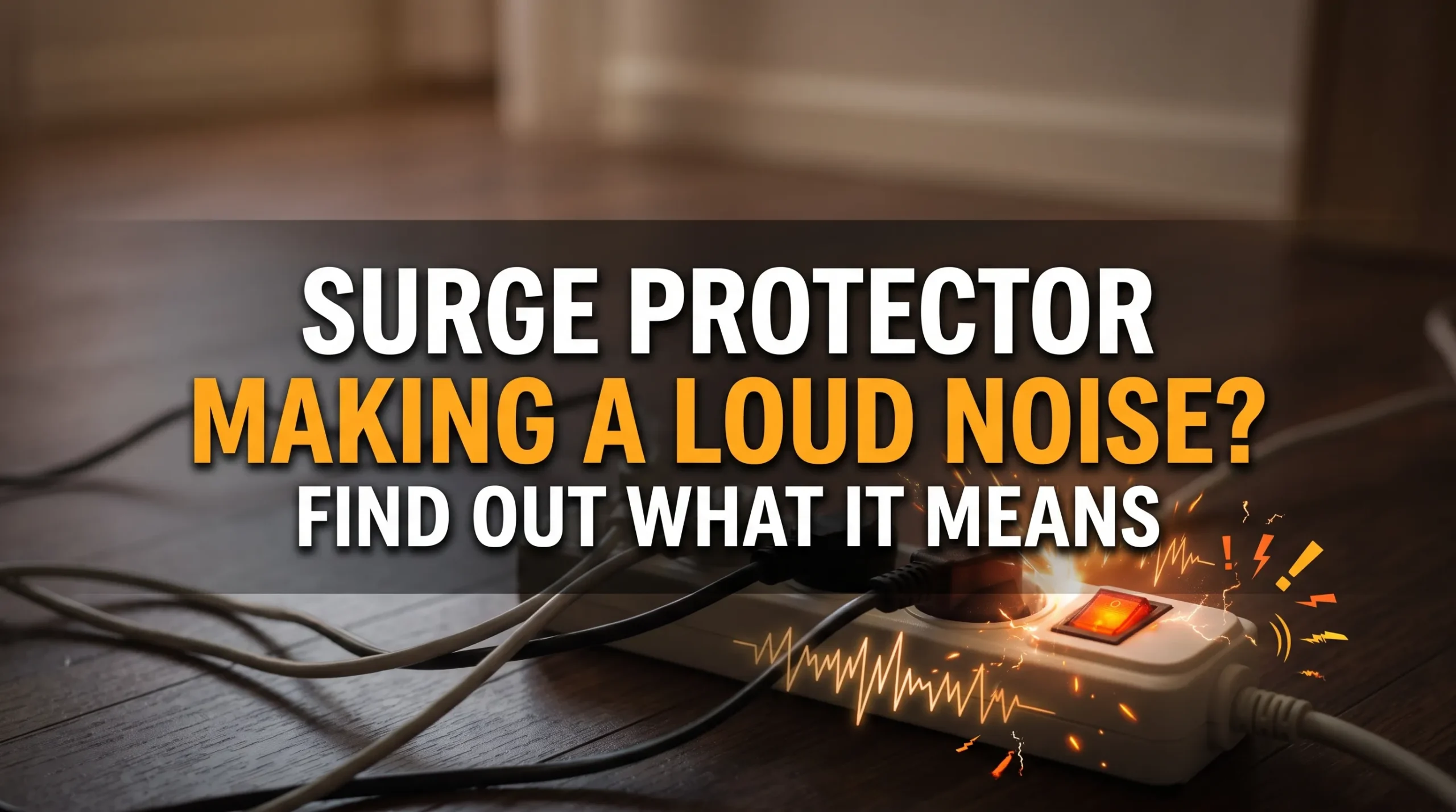 Surge Protector Making a Loud Noise? Find Out What It Means