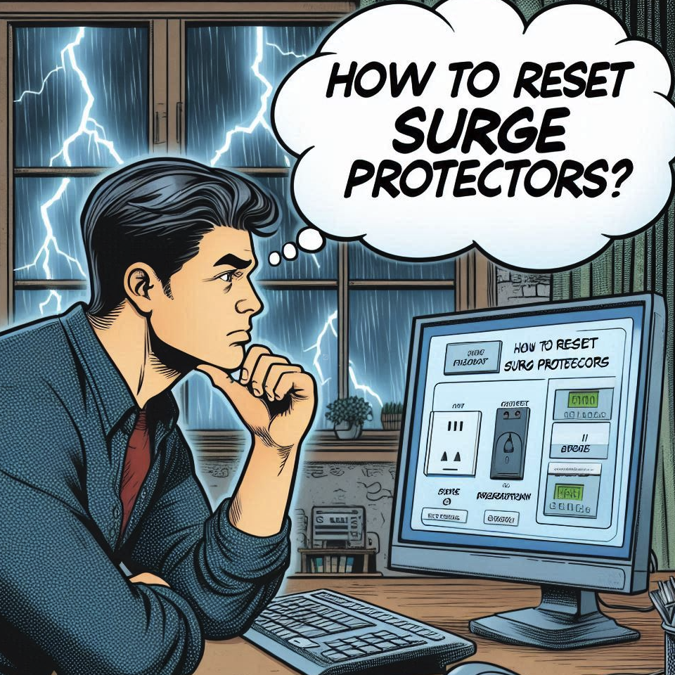 how to reset a surge protector