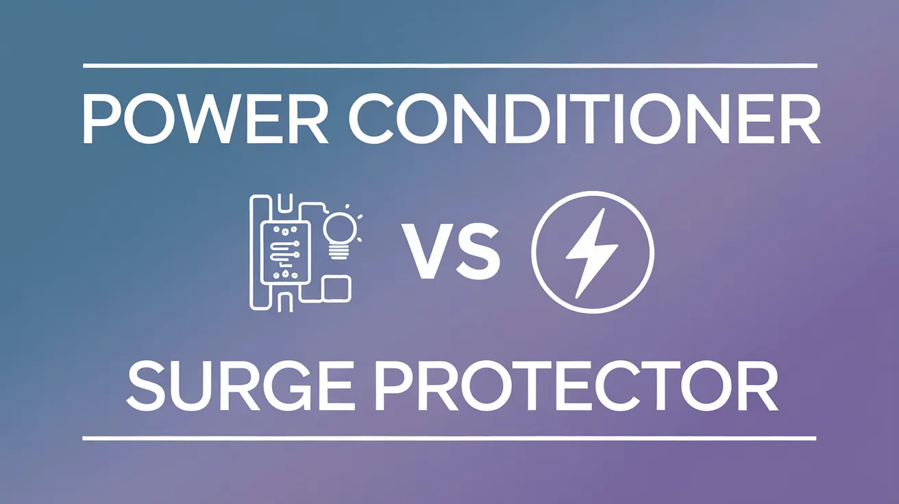 Power Conditioner Vs Spd Features